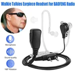 Fbi-style Security Walkie Talkies Radio Earpiece Earphone Mic For Baofeng Baojie. Fixed Price $7.58.