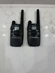 Lot Of 2 Motorola Spirit Gt+ Potrable Walkie Talkie Two Way Radios Untested. Fixed Price $29.00.