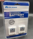 Midland Rechargeable Battery Packs AVP8 - Works W/ Most Lxt Frs Radios. Fixed Price $19.99.