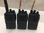 Lot Of Vertex Standard VX-351-ADOB-5 Two Way Radio Walkie Talkie Untested. Fixed Price $60.00.