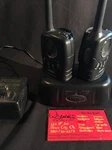 Set Of Uniden TR622-2 2-WAY Radio Walkie Talkies (y). Fixed Price $15.39.