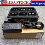 New Six-way Charger For Motorola HT750 HT1250 HT1550 Ls+ PR860 Radio. Fixed Price $89.90.