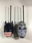 Batman & Robin Walkie Talkies Set 1997 Mga Mr Freeze Kay-bee Toys Tested Works. Fixed Price $19.99.