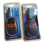 New/sealed 2PK Onn 16 Mile Radius Range Walkie Talkie Black. Fixed Price $29.99.
