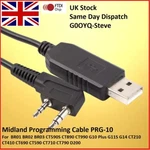 Midland Programming Cable BR01 CT590 G10 G11 CT210 CT410 CT690 D200 PRG-10. Fixed Price $23.12.