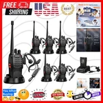 Rechargeable Long Range Two-way Radios With Earpiece 6 Pack AR-5 Walkie Talki.... Fixed Price $116.79.