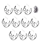 10X Radio Security Earpiece Kit With Clear Tube And Ptt For Vertex VX-520 VX-451. Fixed Price $216.00.