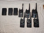 Motorola Visar Radios With Chargers (used) Uhf. Fixed Price $225.00.