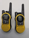 Two Motorola Talkabout MH230TPR Way Radios Walkie-talkie Yellow Tested. Fixed Price $25.94.