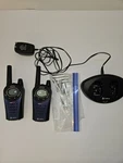 Cobra Micro Talk PR3850 Series In Blue, 2-WAY Radio, Rechargeable Batteries. Fixed Price $17.99.