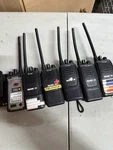 Lot Of 6 Icom Bearcom BC1000V Vhf Two Way Handheld Radio. Fixed Price $99.99.
