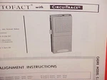 1966 Cadre Cb Radio Service Shop Manual Model C-75. Fixed Price $21.99.