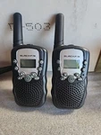 Blackfin WT-1002 Walkie Talkies Light On Top -tested Works. Fixed Price $14.99.