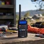 Baofeng UV-5R Vhf/uhf Dual Band Transceiver 128 Channels, Water Resistant. Fixed Price $36.99.