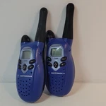 Motorola Talkabout T5400 Walkie Talkies 2 Way Radio Pair Untested No Charger. Fixed Price $15.00.