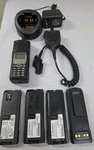 Lot - Motorola Xts 5000 Model 3. 700/800 H18UCH9PW7AN Charger, Mic, Batteries. Fixed Price $99.99.