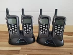(4) Trisquare Exrs TSX300 Digital Two Way Radio Walkie Talkie 900MHZ Grey Black. Fixed Price $99.99.