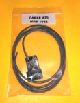 Cable 35 External Speaker Motorola CDM1250 CM200D CM300D Vhf Uhf. Fixed Price $8.49.