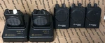 Parts! (X5) Motorola Minitor Iv, Voice Pager W/charging Base (untested). Fixed Price $79.99.