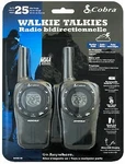 *free Shipping* Cobra SH360 Bk Walkie Talkies 25 Mile Range Weather & Emergency. Fixed Price $49.90.