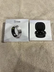 Titan Smart Health Ring - Size 12 + Charging Case. Fixed Price $34.00.