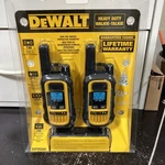 Dewalt DXFRS300 Two Way Uhf/fm Radio Walkie Talkie Brand New Sealed. Fixed Price $84.48.