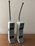 Vintage At&t Walkie Talkies Cellular Style Brick Phone Retro Playtime 1988. Fixed Price $20.00.
