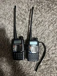 Baofeng UV-5RA Dual Band Ham Radio Transceivers Set 2 Black Lcd Screen. Fixed Price $35.00.