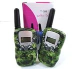 Travel T-388 2-PC Multi Channel Walkie Talkie Set, W/built-in Light, Green Camo. Fixed Price $23.99.