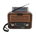 Qfx R-50 Portable 3-BAND (AM/FM/SW1) Radio +solar/rechargeable +music Player. Fixed Price $22.90.