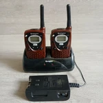 Set Of 2 Remington Real Walkie Talkie Frs Radio System And Base. Fixed Price $19.99.