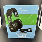 Radioshack Communications Headset With Ear Cushions 20-282 Sku 4376. Fixed Price $27.50.