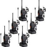 Baofeng Walkie Talkies 888S 6EARPIECE Uhf 16 Channel Handheld Two Way Radios. Fixed Price $96.95.