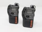 Pair Of Sony U-ceiver ICB-U655 Yellow Uhf Transceiver Walkie Talkie 2-WAY Radio. Fixed Price $24.97.