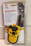 Motorola Talkabout Two-way Radio Model 250 Portable Yellow 532 Channel Batteries. Fixed Price $65.95.