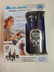 Midland GXT1000VP4 Gmrs Two-way Radios 36 Mile Range Heaset New & Sealed. Fixed Price $65.00.
