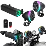 Motorcycle Speakers Soundbar Amplifier Stereo Audio System Rgb Lights Fm Aux Usb. Fixed Price $239.99.