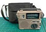 Grundig FR-200 Am/fm SW1,2 World Band Receiver Crank Power Radio Works Read Disc. Fixed Price $8.98.