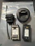 Vertex Handheld Two-way 16-CHANNEL Radio 5W Black. Fixed Price $50.00.