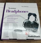 Vtg Radio Shack Racing Scanner Headphones 33-1198 Noise Blocking Original Box. Fixed Price $39.99.