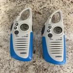 Pair Of Uniden Eco Trek FRS-400 2-MILE 14-CHANNEL Two-way Radios Tested. Fixed Price $13.99.