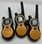 Lot Of 3 Motorola T8510TPR 2-WAY Walkie-talkie Radios W/ Clips Tested. Fixed Price $25.99.