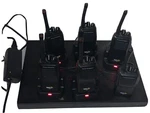 6 Vertex Standard BC95 Radios With Charging Dock. Fixed Price $185.00.
