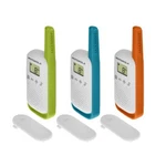 Motorola Talkabout T42 Walkie-talkie 3-PACK PMR446 Radios 16 Channels 4KM. Fixed Price $305.44.