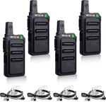 RT19 Walkie Earpiece With Mic, 2 Way Radios Talkies Long Range, 13. Fixed Price $86.99.