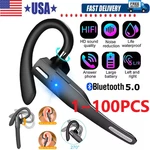 Trucker Wireless Bluetooth 5.1 Earpiece Headset Mic Earbud Noise Cancelling Lot. Fixed Price $117.99.