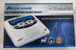 Midland Weather Alert Radio With Noaa All Hazard WR120B New Open Box. Fixed Price $29.99.