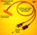 Zetron 38A 45B Repeater Controller Cable Motorola CDM1250 CM300 GM300 M1225. Fixed Price $54.99.