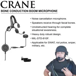 Crane Quick Release Bone Conduction Microphone For Vertex VX-537 Nypd Radios. Fixed Price $344.99.