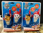 Ekids Paw Patrol Walkie Talkies Upc 092298953120 - Lots Of. Fixed Price $29.88.
